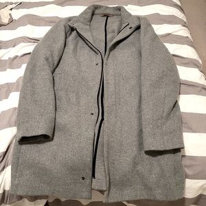 Zara Trench Coat Grey Size XL